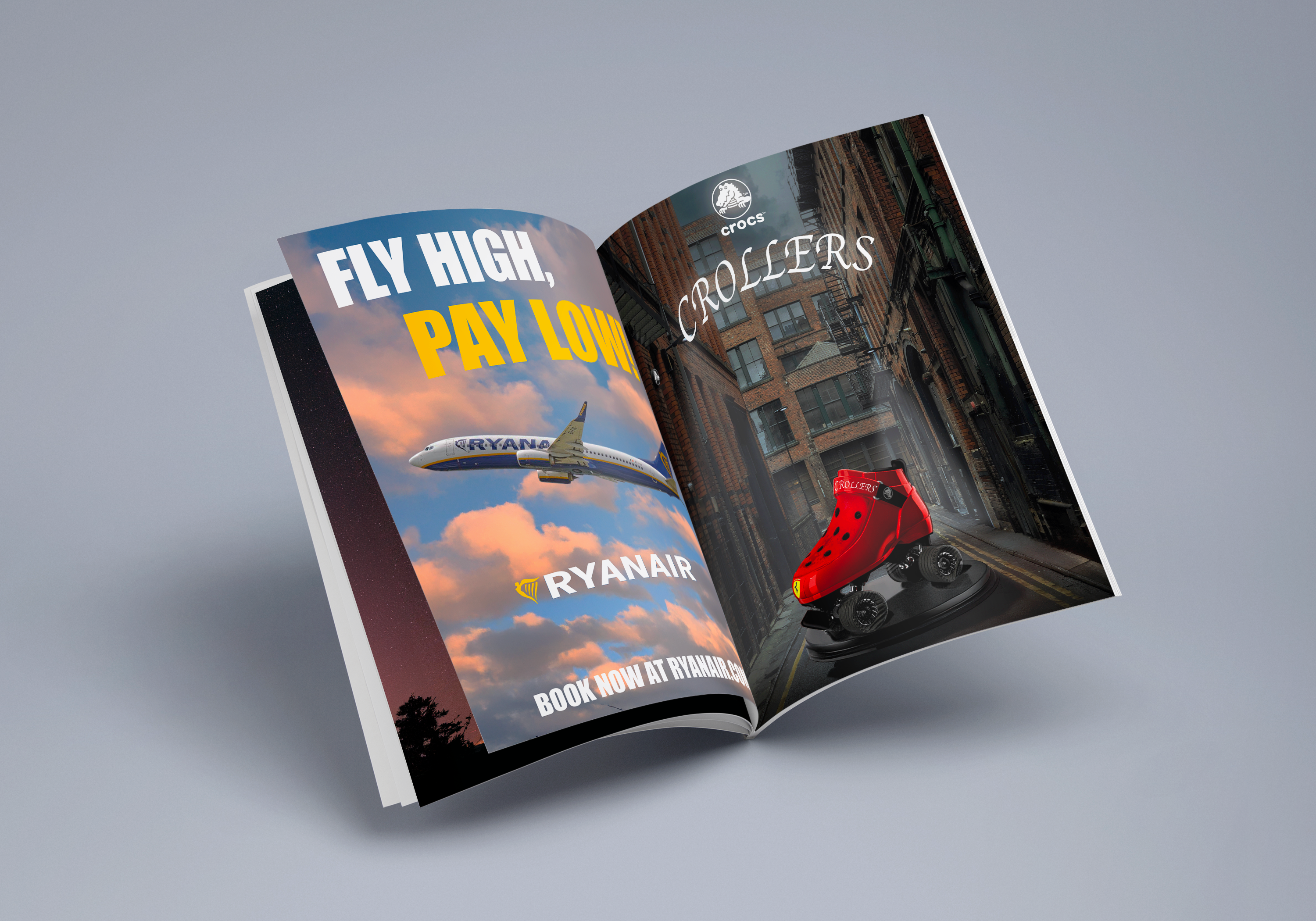 Livre des projets sur Ryanair et Crollers